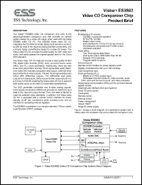 ES3883 Datasheet