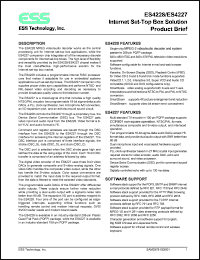ES4227 Datasheet