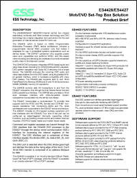 ES4427 Datasheet