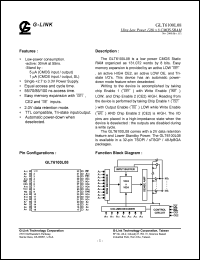 GLT6100L08SL-85ST Datasheet