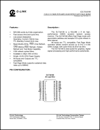 GLT44108-40J4 Datasheet