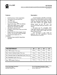 GLT41216-45TC Datasheet