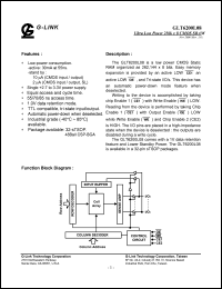 GLT6200L08LL-55ST Datasheet