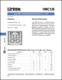 HMC171C8 Datasheet