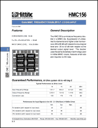 HMC156 Datasheet