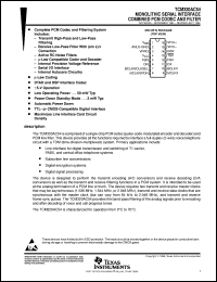 TCM320AC54CDWR Datasheet