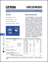 HMC283LM1 Datasheet