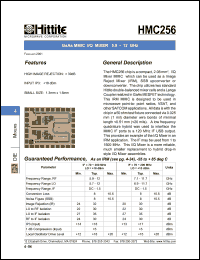 HMC256 Datasheet