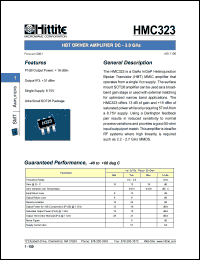 HMC323 Datasheet