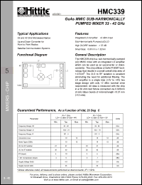 HMC339 Datasheet