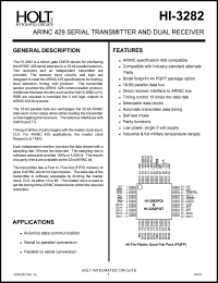 HI-3282CDM Datasheet