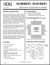 HI-8050PQI Datasheet