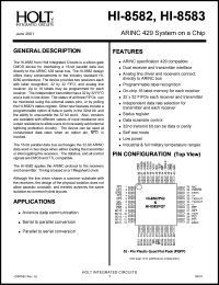 HI-8583CJT-10 Datasheet