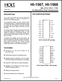 HI-1568CDM-03 Datasheet