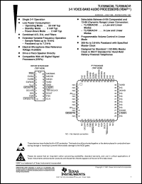 TLV320AC40CDW Datasheet