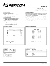 PI3B32X245 Datasheet