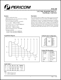 PI3L100Q Datasheet