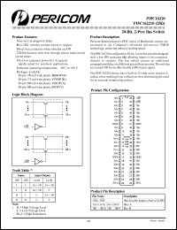 PI5C16209V Datasheet