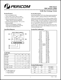 PI5C162215CB Datasheet