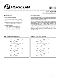 PI5C3125CW Datasheet