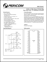 PI5C32161CA Datasheet
