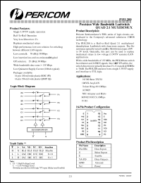 PI5L200Q Datasheet
