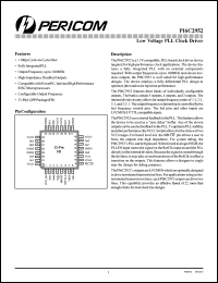 PI6C2952-1FB Datasheet
