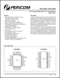 PI6C3Q993-5IQ Datasheet