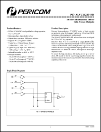 PI74ALVC162835K Datasheet
