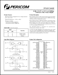 PI74AVC164245A Datasheet