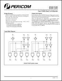 PI74FCT151TS Datasheet