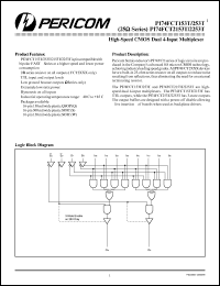 PI74FCT2151TQ Datasheet