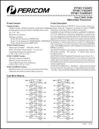 PI74FCT162H244TV Datasheet