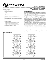 PI74FCT162Q245TB Datasheet