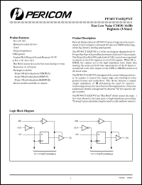 PI74FCT162Q374TV Datasheet