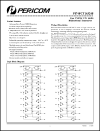 PI74FCT163373K Datasheet