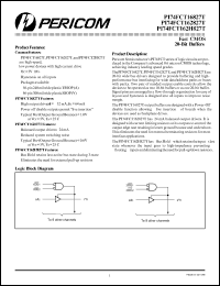 PI74FCT162H827TV Datasheet