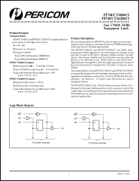 PI74FCT162841TA Datasheet