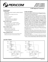 PI74FCT162H952TA Datasheet