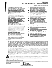 TSB41LV02APAP Datasheet