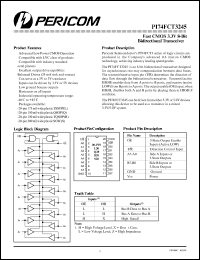 PI74FCT374TP Datasheet