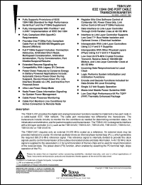 TSB41LV01PAP Datasheet