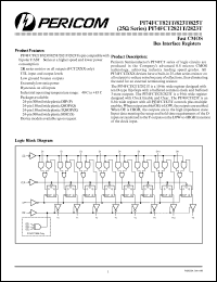 PI74FCT2821TS Datasheet