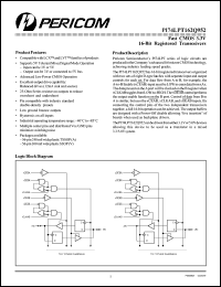 PI74LPT16646V Datasheet