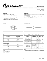 PI74ST1G86C Datasheet