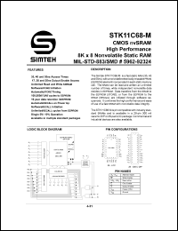 STK11C68-5C45M Datasheet