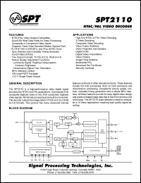 SPT2110SCT Datasheet
