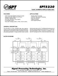 SPT5230SCT Datasheet