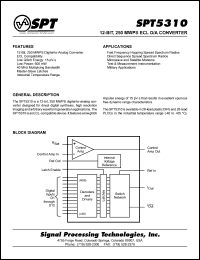 SPT5310SIN Datasheet