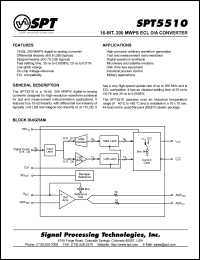 SPT5510SIM Datasheet